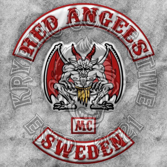 Kryptic Angels MC patch design